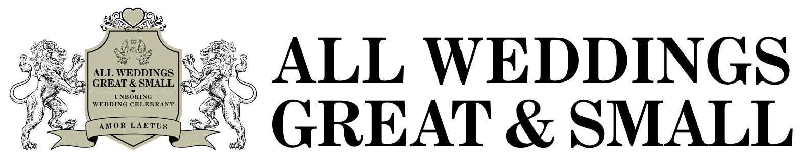 All Weddings Great & Small – Unboring Wedding Celebrant